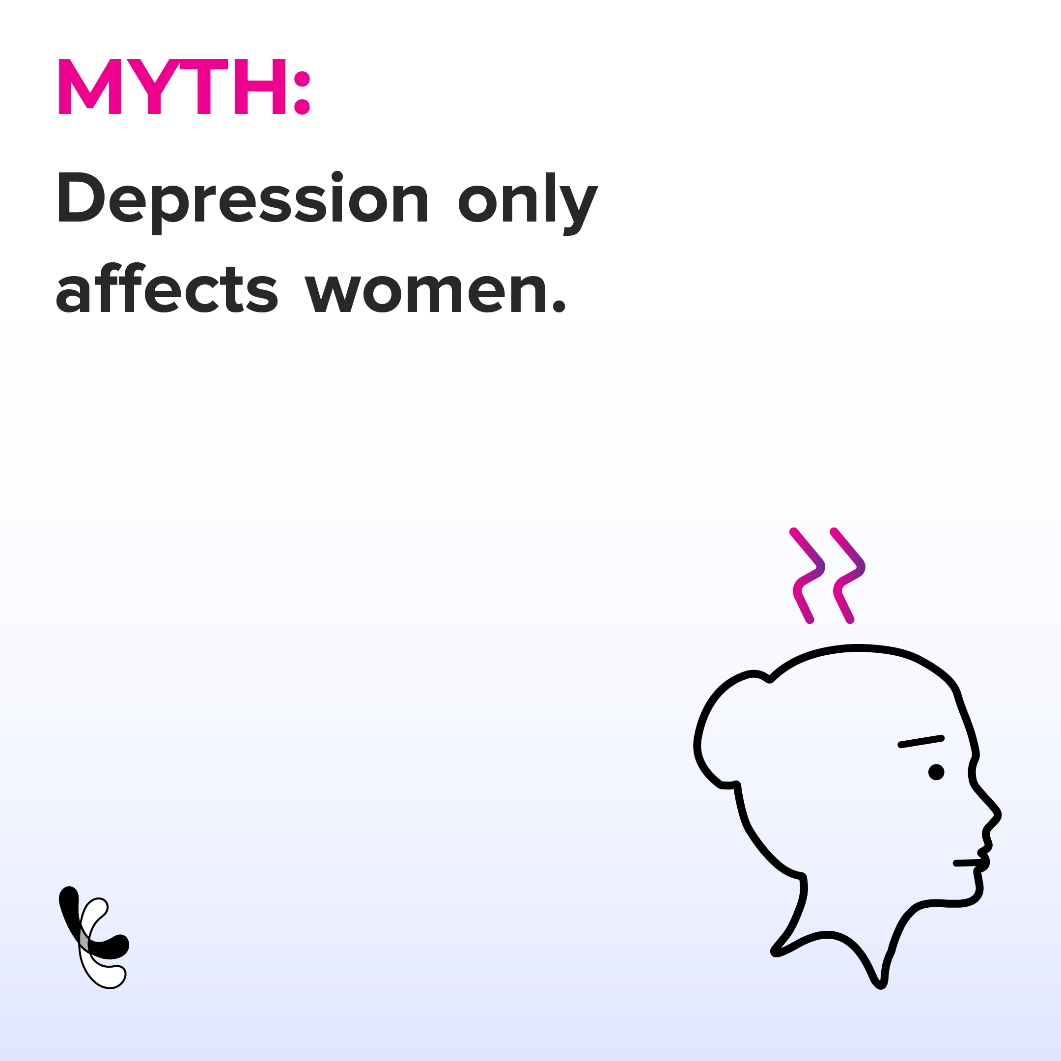 Myth about depression in women